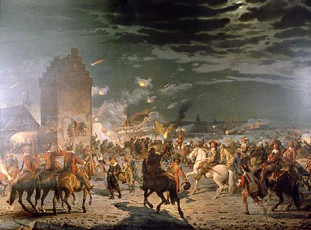The storming of Copenhagen 1659