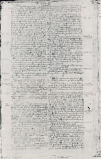 First page, Chaos manuscript