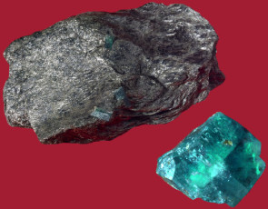 Emeralds from Habachthal, Austria
