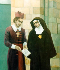 Edith Stein and Niels Stensen, "Sacra converzatione"