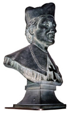 Carl Hartmann's bust of Steensen (1886)