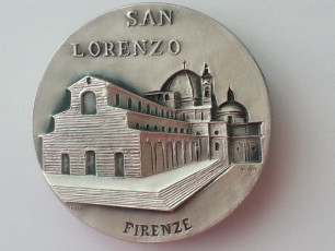 Medal from San Lorenzo, reverse