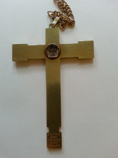 Reliquary cross, reverse