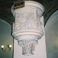 Pulpit, Schwerin Castle chapel