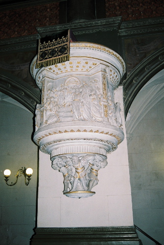 Pulpit, Schwerin Castle chapel