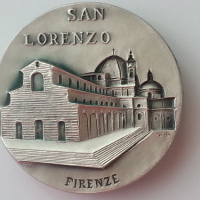 Medal from San Lorenzo, reverse